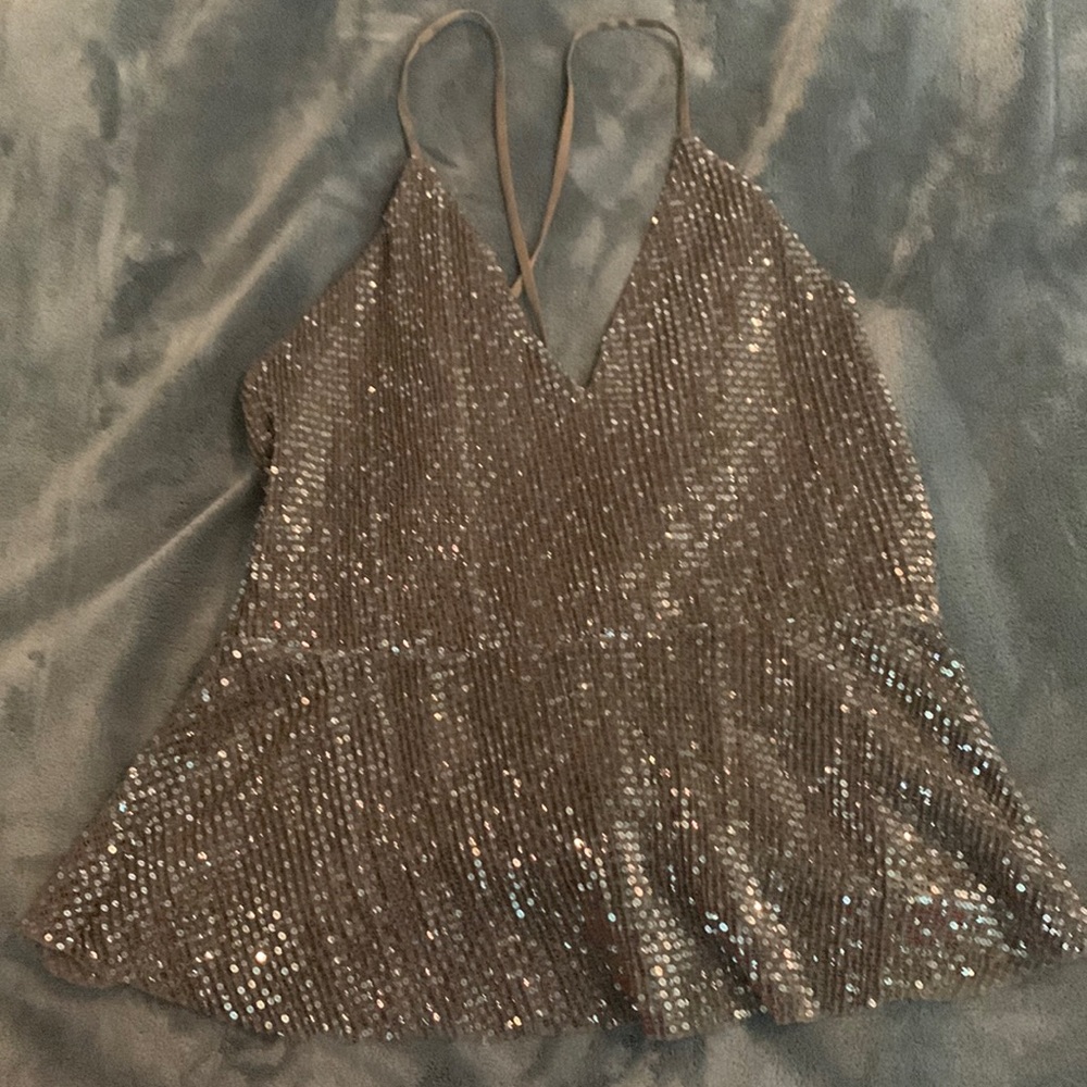 Brand new sequin express shirt